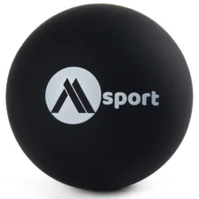 Piłka do masażu silikonowa Czarna 7cm