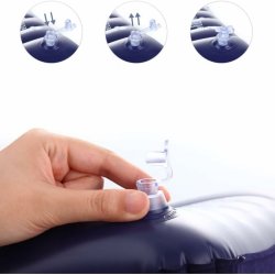 Poduszka welurowa do materaca 53x37cm