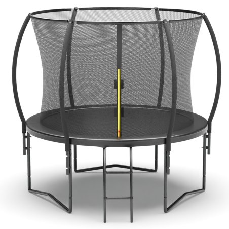 Trampolina ogrodowa BLACK + Drabinka 244cm 8ft