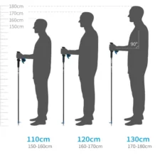 Kijki do chodzenia nordic walking trekkingowe 2szt