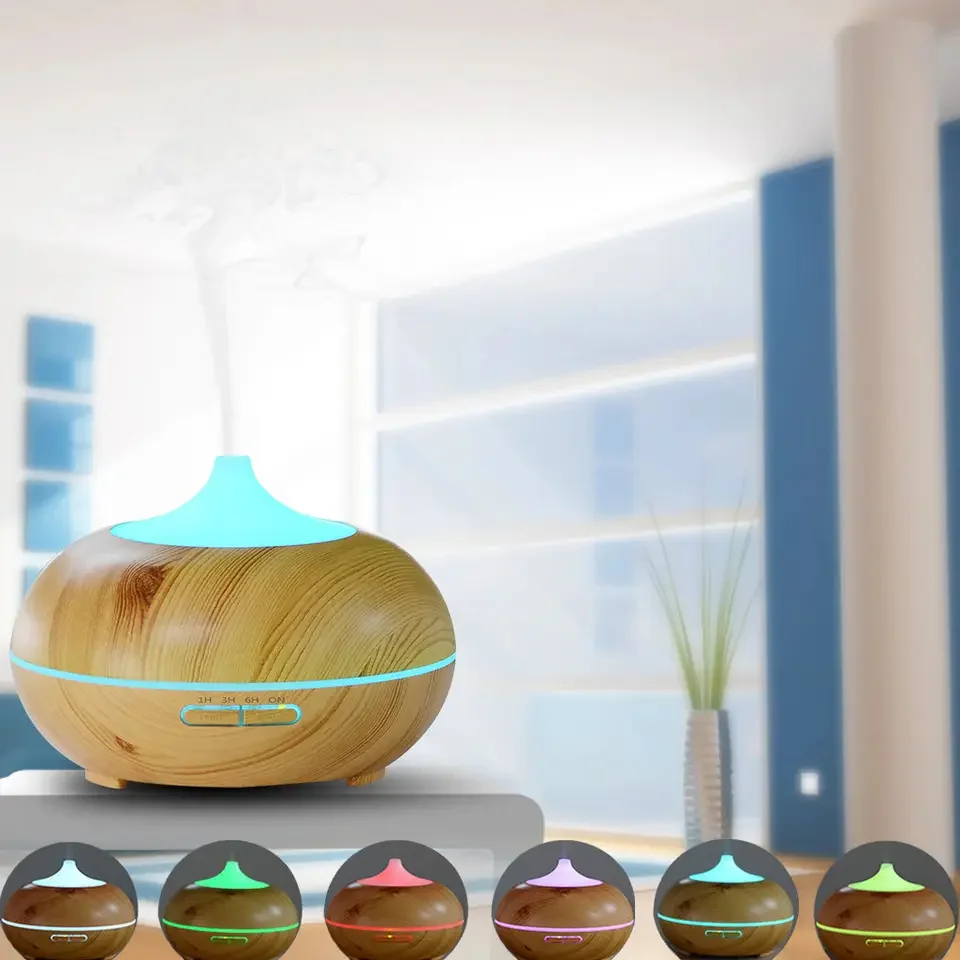 Nawilżacz powietrza z oświetleniem RGB + Pilot