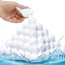 Kulki filtracyjne do basenu do pompy piaskowej 750g + Siatka