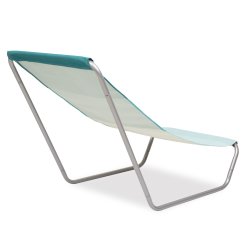 Leżak plażowy ogrodowy składany fotel + Torba