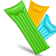 Materac do pływania dmuchany lezak wodny plażowy 174x59cm