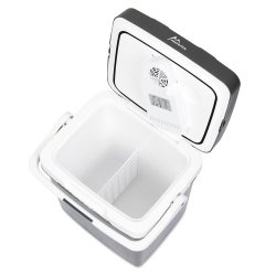 SDH116 Lodówka samochodowa 30L Grafitowa