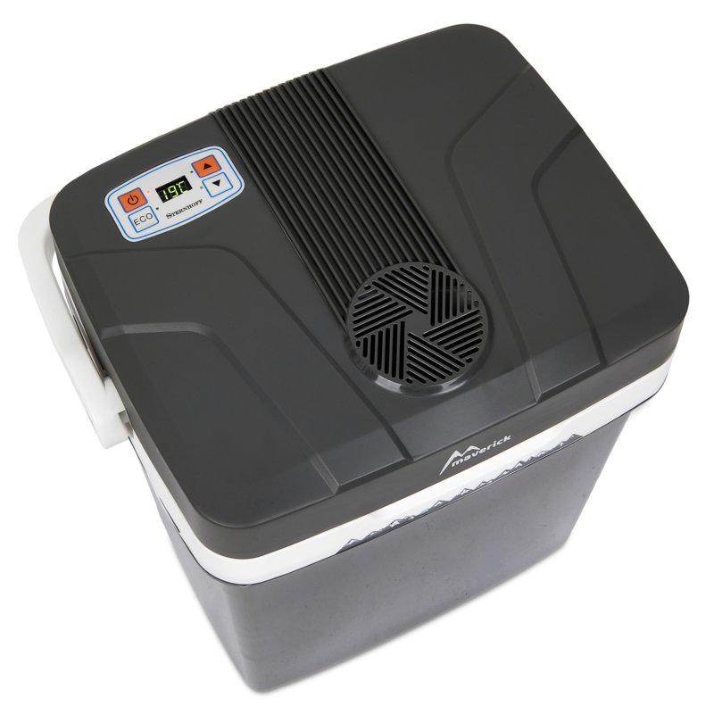 SDH116 Lodówka samochodowa 30L Grafitowa