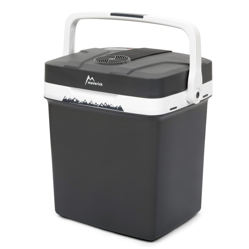 SDH116 Lodówka samochodowa 30L Grafitowa