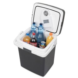 SDH118 Lodówka samochodowa 32L Grafitowa