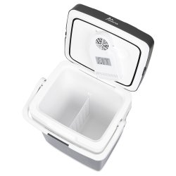 SDH118 Lodówka samochodowa 32L Grafitowa