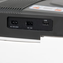 SDH118 Lodówka samochodowa 32L Grafitowa