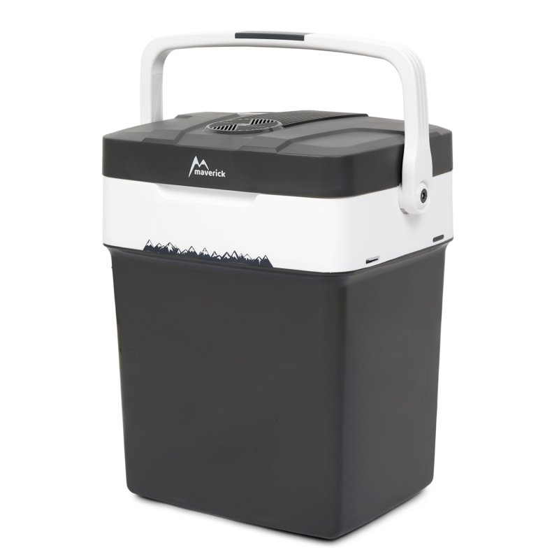 SDH118 Lodówka samochodowa 32L Grafitowa