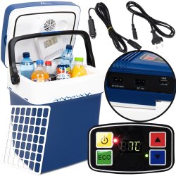 SDH119 Lodówka samochodowa 32L Granatowa