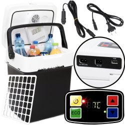 Lodówka samochodowa turystyczna 32L Grafitowa