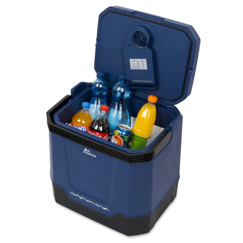 Lodówka samochodowa turystyczna 35L Granatowa
