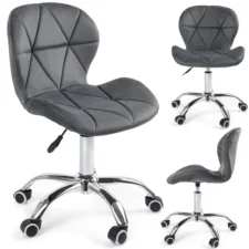 Fotel biurowy obrotowy, krzesło komputerowe Grafitowe