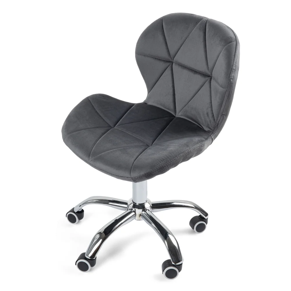 Krzesło komputerowe fotel obrotowy Ciemno-Szare Krzesło komputerowe fotel obrotowy Ciemno-Szare