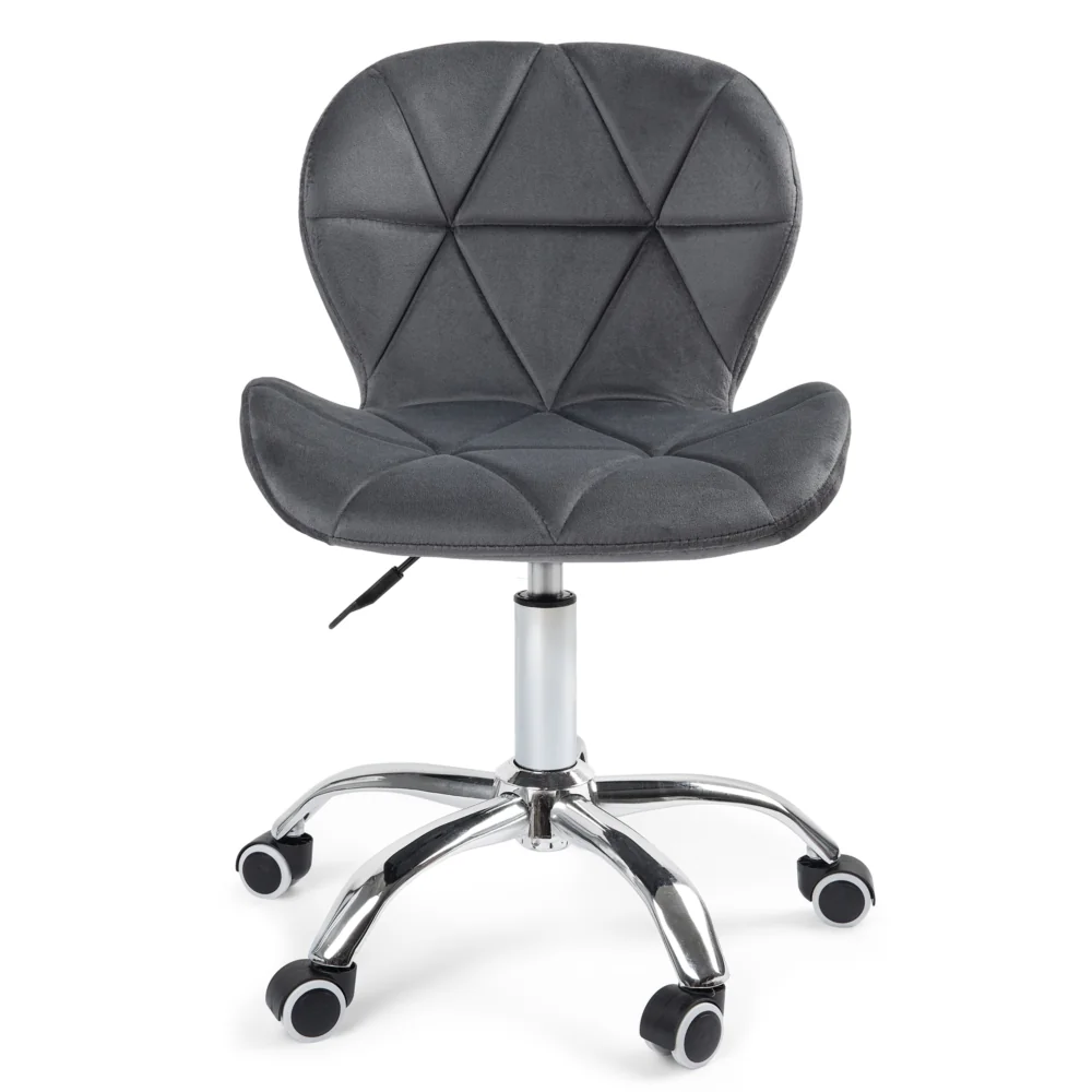 Krzesło komputerowe fotel obrotowy Ciemno-Szare Krzesło komputerowe fotel obrotowy Ciemno-Szare