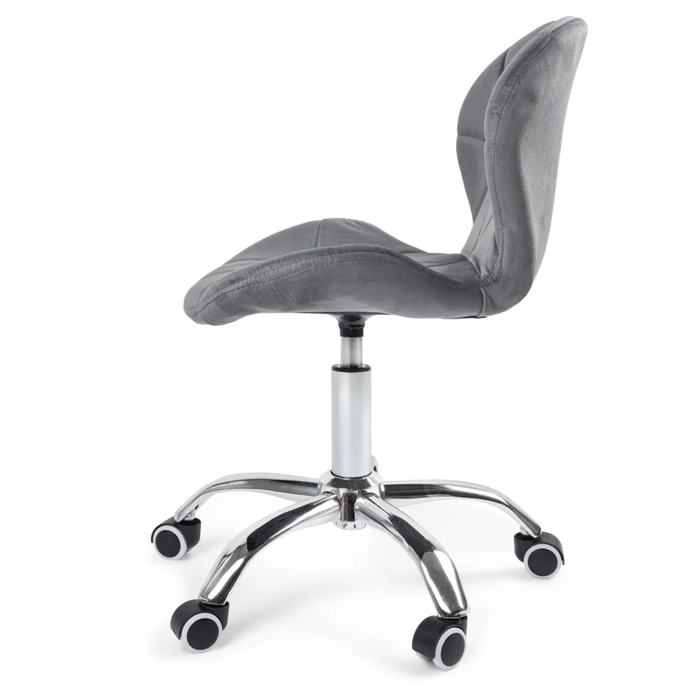 Krzesło komputerowe fotel obrotowy Ciemno-Szare Krzesło komputerowe fotel obrotowy Ciemno-Szare