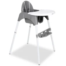 Krzesełko do karmienia, fotelik Ciemny Szary