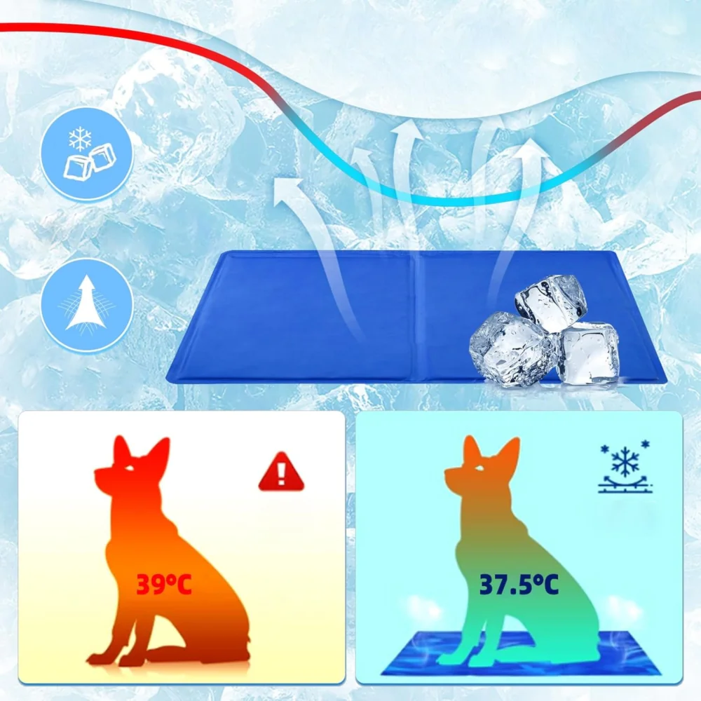 Mata chłodząca dla psa zwierząt 90x50cm