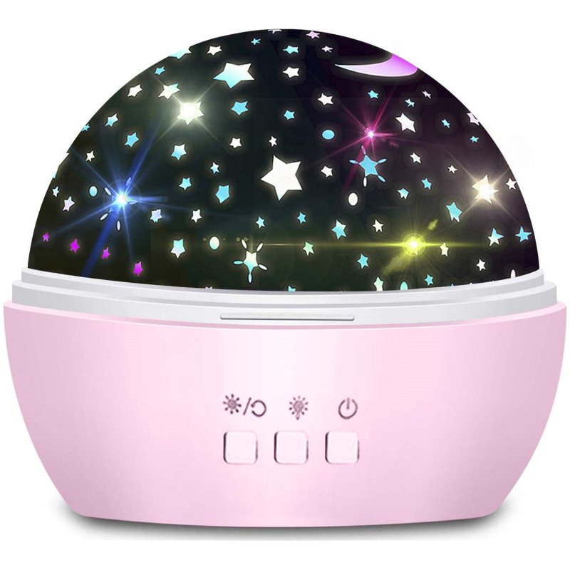 Projektor gwiazd lampka nocna rzutnik 2x Wzory