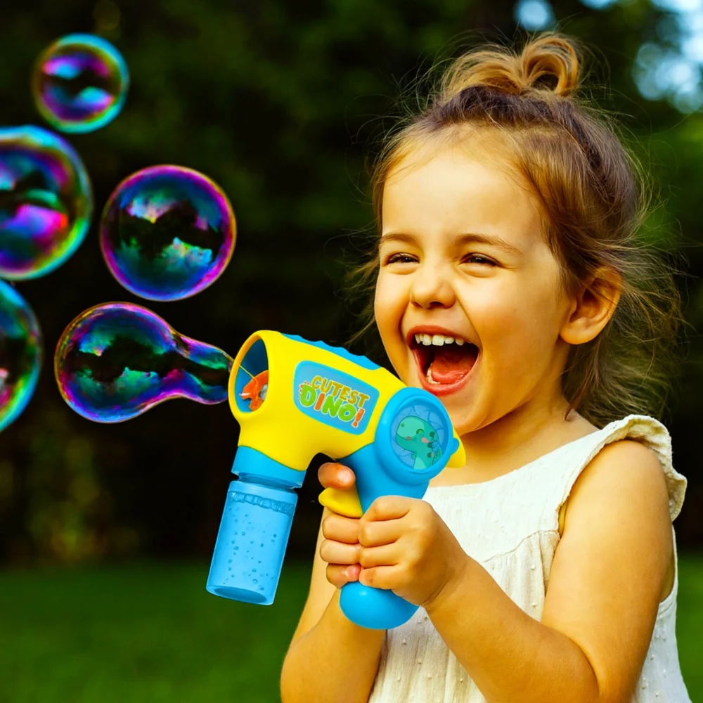 Pistolet do baniek mydlanych maszynka + 2x Płyn Pistolet do baniek mydlanych maszynka + 2x Płyn