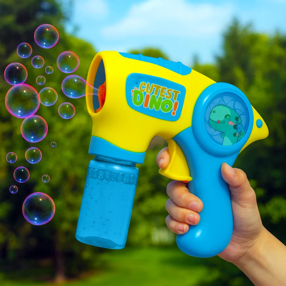 Pistolet do baniek mydlanych maszynka + 2x Płyn Pistolet do baniek mydlanych maszynka + 2x Płyn