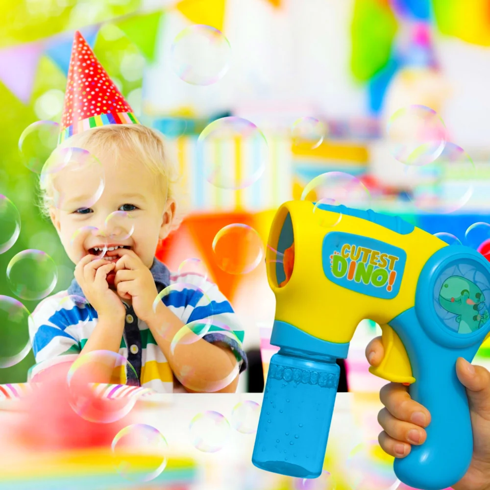 Pistolet do baniek mydlanych maszynka + 2x Płyn Pistolet do baniek mydlanych maszynka + 2x Płyn