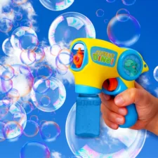 Pistolet do baniek mydlanych maszynka + 2x Płyn