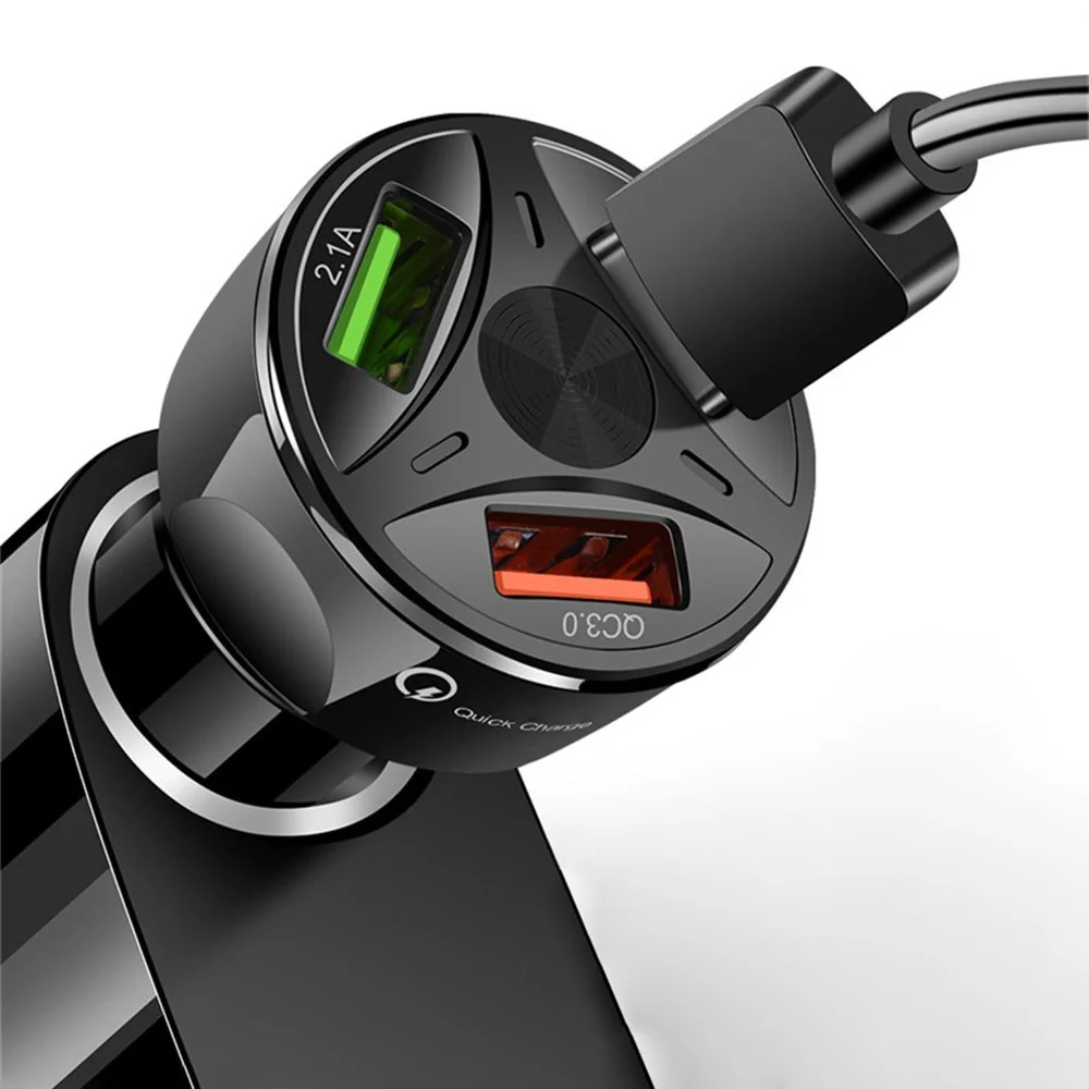 Ładowarka samochodowa do telefonu 3x USB QC 3.0