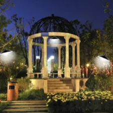 Lampa solarna wisząca żyrandol x2 + Pilot