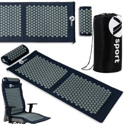 Mata podwójna do akupresury z Poduszką + Worek