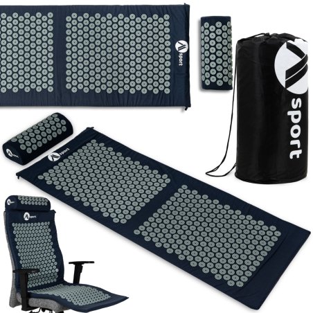 Mata podwójna do akupresury z Poduszką + Worek