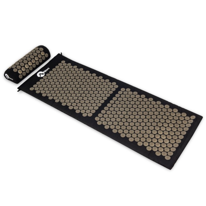 Mata do akupresury podwójna Msport + Poduszka