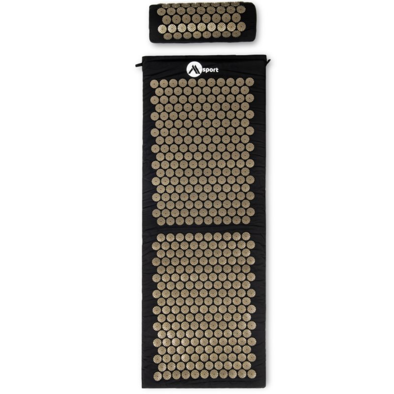 Mata do akupresury podwójna Msport + Poduszka