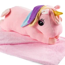 Maskotka pluszak Unicorn + Kocyk