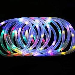 Wąż świetlny zewnętrzny solarny 30m + Czujnik