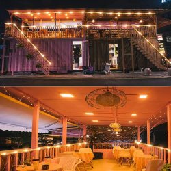 Wąż świetlny zewnętrzny solarny 30m + Czujnik