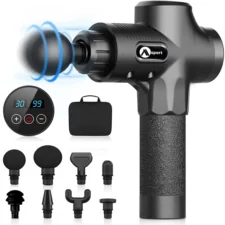 Masażer pistolet punktowy masujący + Końcówki