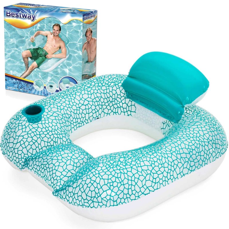 Fotel do pływania + Cupholder BESTWAY