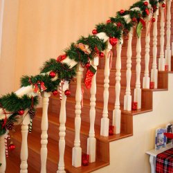 2X Girlanda śwąteczna choinkowa sztuczna XXXL