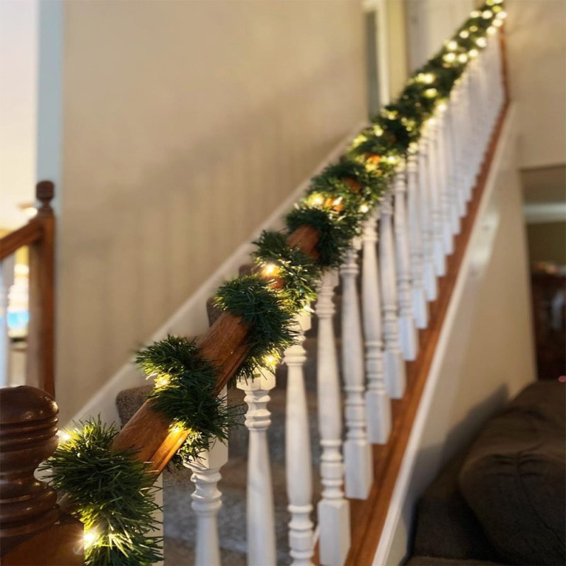 2X Girlanda śwąteczna choinkowa sztuczna XXXL