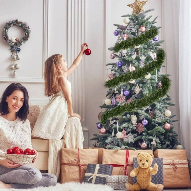 2X Girlanda śwąteczna choinkowa sztuczna XXXL