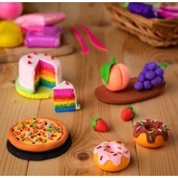 Piankolina masa plastyczna 24szt. + 6x Szpatułki