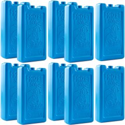 Zestaw wkładów żelowych 500ml do lodówki 10 sztuk