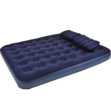 Materac dmuchany dwuosobowy 191x137cm + 2 Poduszki