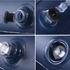 Materac dmuchany dwuosobowy 191x137cm + 2 Poduszki