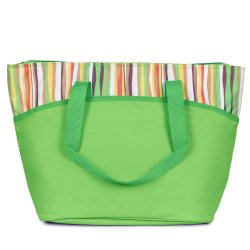 Torba termiczna zakupowa 25L Zielona + Wkłady