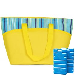 Torba termiczna zakupowa 25L Zółta + Wkłady