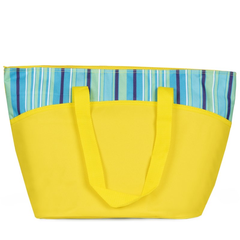 Torba termiczna zakupowa 25L Zółta + Wkłady